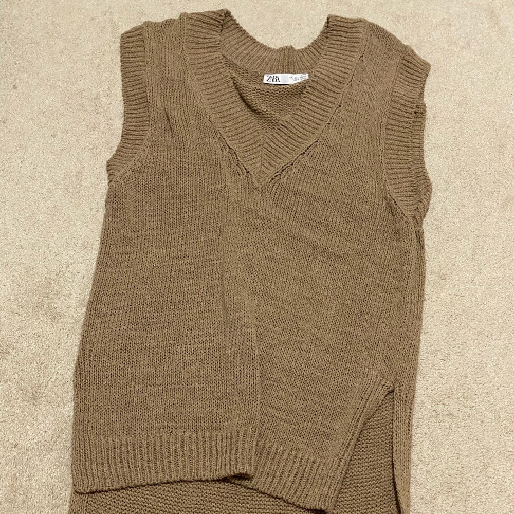 Zara sweater vest